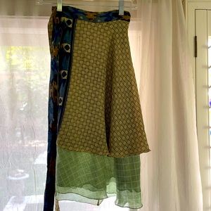 Wrap around skirt